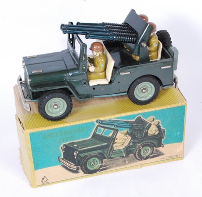 Lot 3224 - An SSS Toys of Japan tinplate and friction...