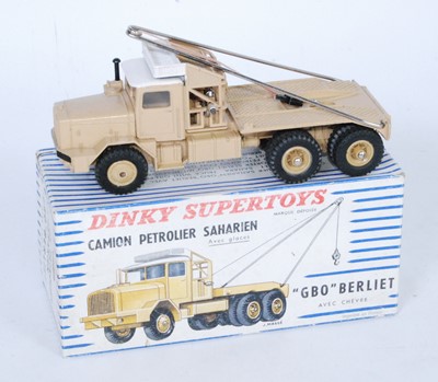 Lot 2022 - A French Dinky Toys No.888 GBO Berliet Sahara...