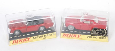 Lot 2031 - A Dinky Toys plastic cased diecast group, to...