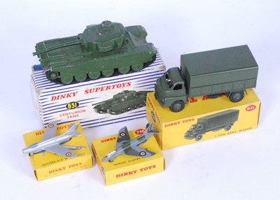 Lot 2032 - A Dinky Toys & French Dinky Toys boxed...