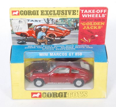 Lot 1700 - A Corgi Toys No.341 Mini Marcos GT850,...