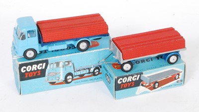 Lot 1707 - A Corgi Toys boxed commercial vehicle diecast...