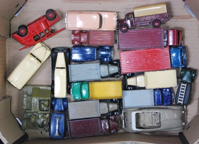 Lot 2040 - A collection of various loose Dinky Toys,...