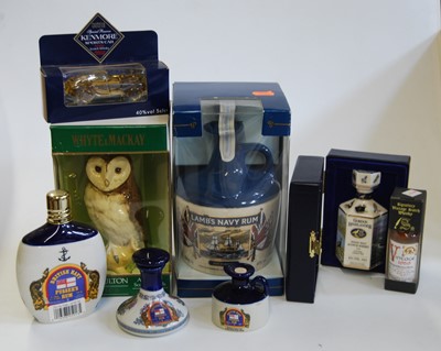 Lot 1401 - Assorted spirits and spirit miniatures, to...