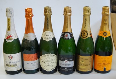 Lot 1157 - Veuve Cliquot NV Brut champagne, one bottle; A....