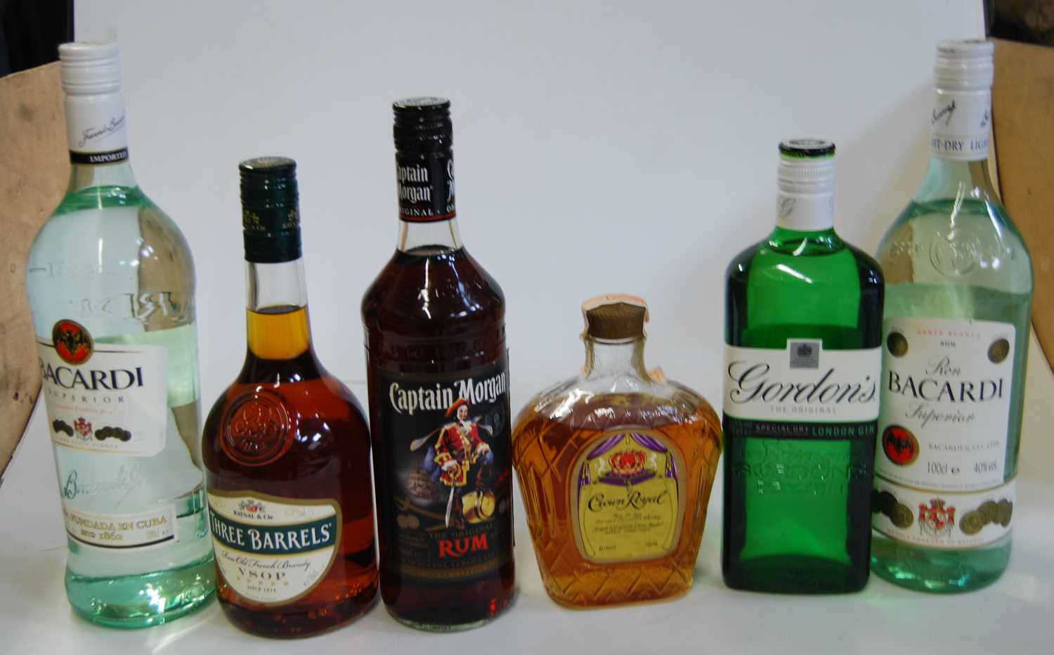 Lot 1308 - Assorted spirits, to include Hine Signature...