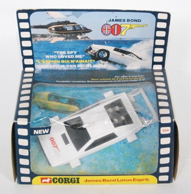 Lot 1696 - A Corgi Toys No. 269 James Bond Lotus Esprit...