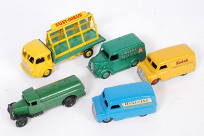 Lot 2045 - Five various loose and playworn Dinky Toy...