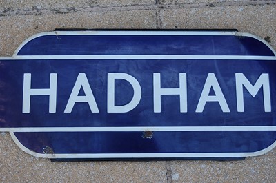 Lot 11 - A BR Eastern Region "Hadham" half flanged...