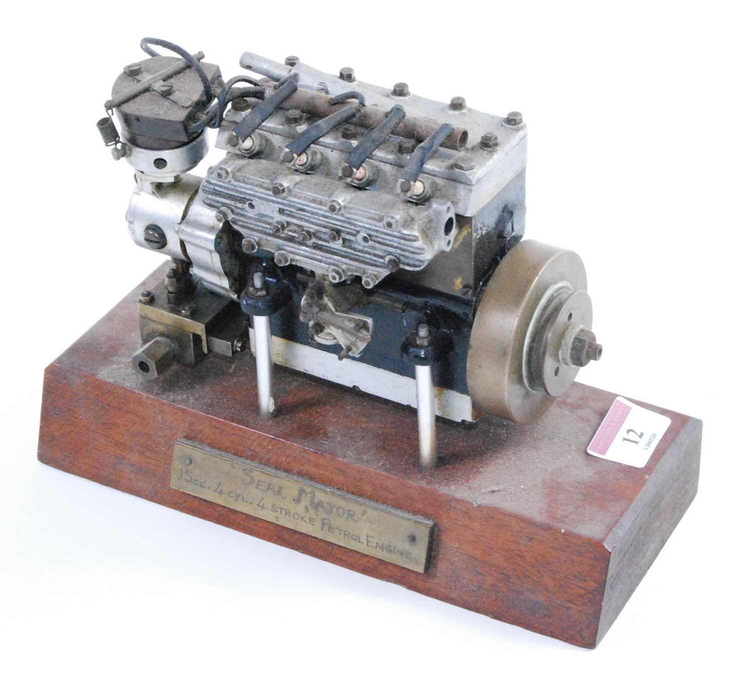 Lot 12 - A well-engineered model of a Seal Major 15cc...