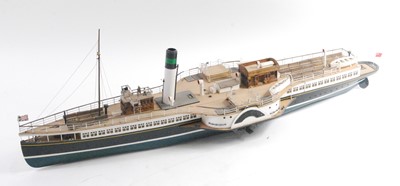 Lot 35 - A very well-made possibly kit built model of a...