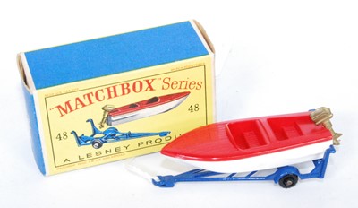 Lot 2362 - A Matchbox 1:75 series No.48 trailer with...