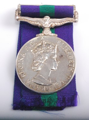 Lot 139 - An E.R. II General Service medal