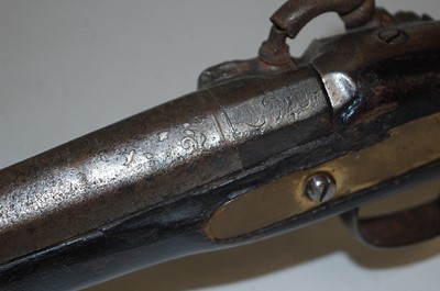 Lot 230 - A 19th century Continental sporting gun