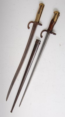 Lot 150 - A French Model 1874 Gras bayonet