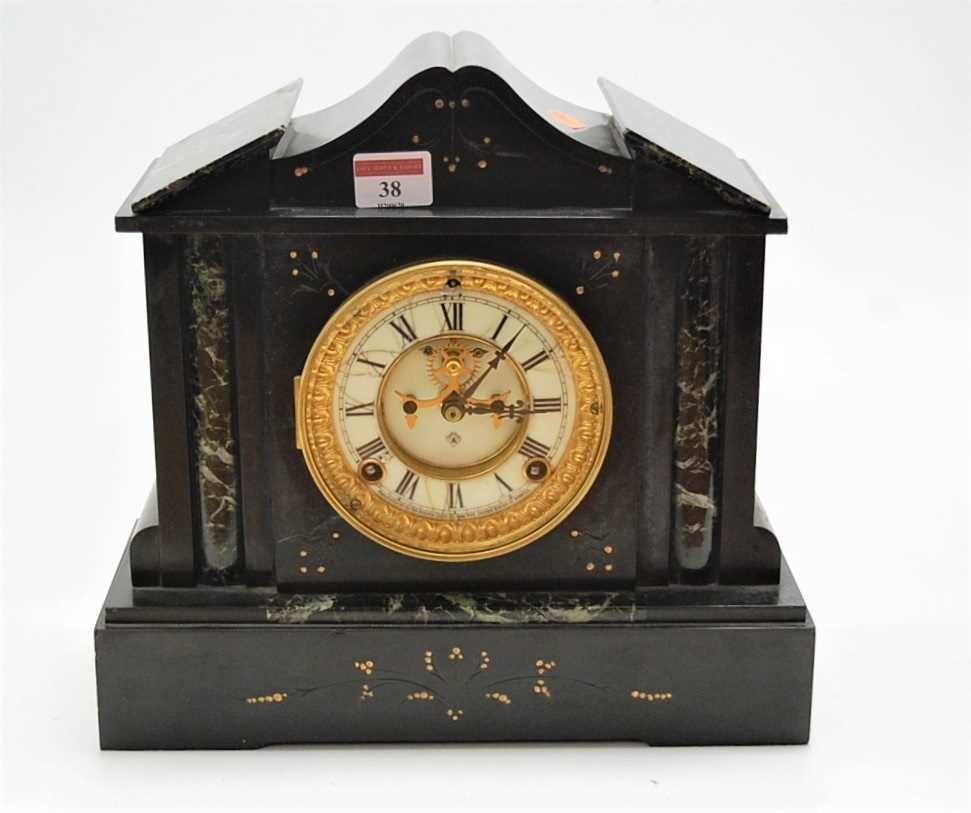 Lot 38 - A circa 1900 Ansonia Clock Company of New York...