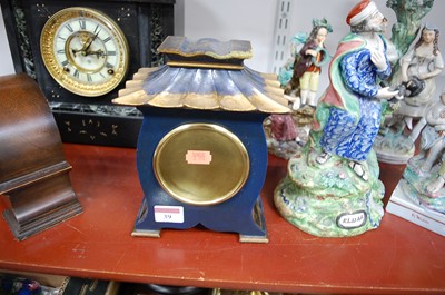 Lot 39 - An early 20th century chinoisserie blue...