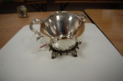 Lot 239 - An early Victorian silver cream jug, having...