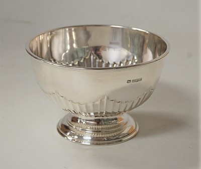 Lot 240 - An Edwardian silver footed bowl, having...