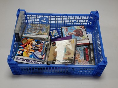 Lot 85 - A box of mixed collectable computer games, to...