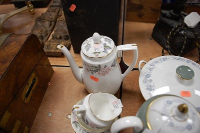 Lot 153 - A Wedgwood bone china six place setting tea...
