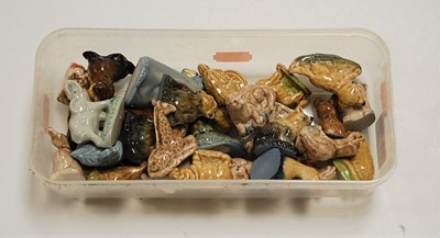 Lot 289 - A collection of assorted Wade Whimsy animals...