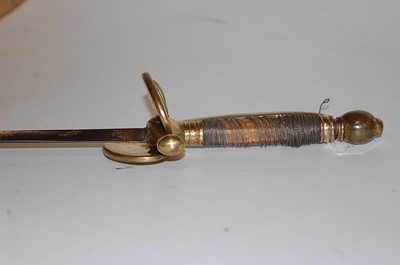 Lot 104 - An early 19th century French Infantry sword