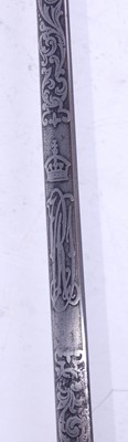 Lot 44 - A George V court dress sword