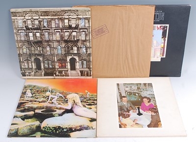 Lot 702 - Led Zeppelin, a collection of four LP's to include