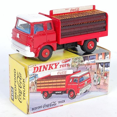 Lot 1905 - A Dinky Toys No. 402 Bedford Coca Cola truck,...