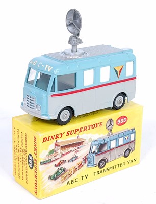 Lot 1910 - A Dinky Toys No. 988 ABC TV transmitter van...