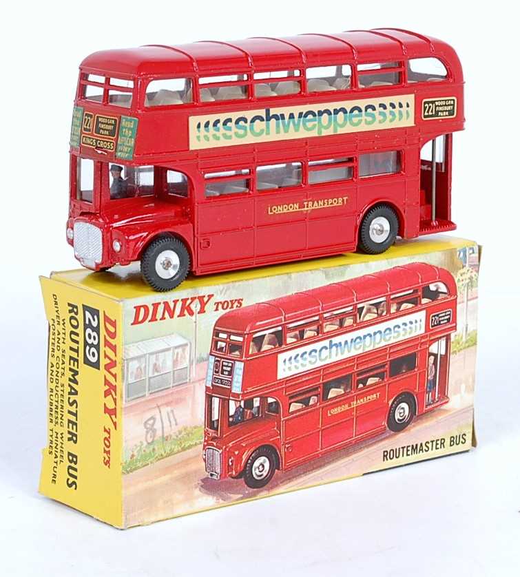 Dinky toys routemaster sales bus 289