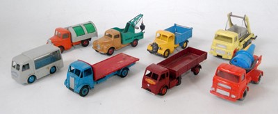 Lot 1925 - A collection of loose Dinky Toy commercial...