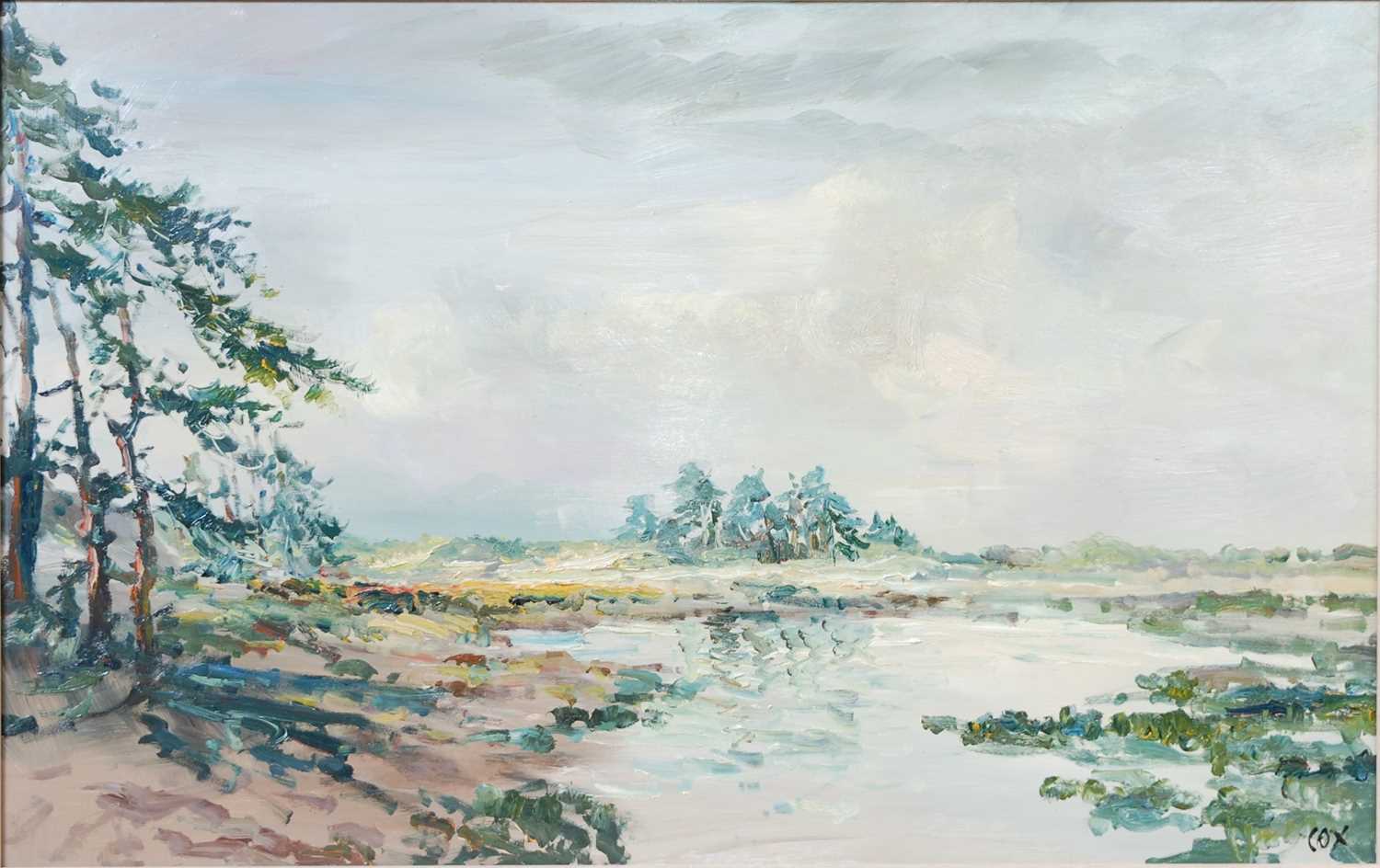 Lot 239 - Cox (contemporary school) - Water Marshes...