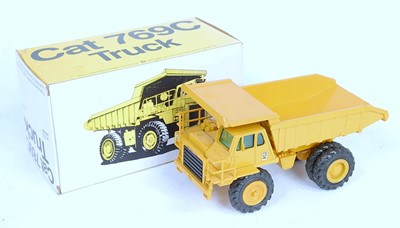 Lot 2503 - An NZG No. 222 Caterpillar 769C dump truck,...