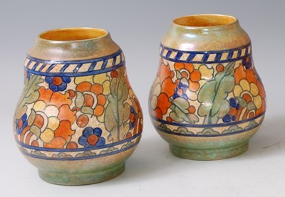 Lot 2 - Charlotte Rhead for Crown Ducal - a pair of...