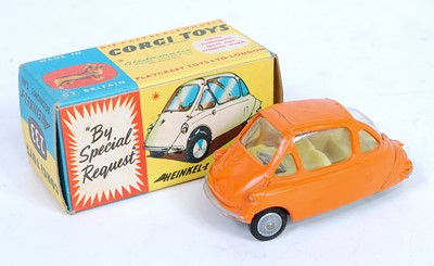 Lot 1602 - A Corgi Toys No. 233 Heinkel Economy Car...