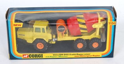 Lot 1604 - A Corgi Toys No. 1156 Volvo BM860X Rapier...