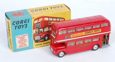 Lot 1605 - A Corgi Toys No. 468 London Transport...