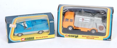 Lot 1608 - A Corgi Toys window boxed diecast group to...