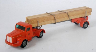 Lot 2525 - A Tekno No. 449 Scania Vabis articulated log...