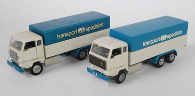 Lot 2541 - A Tekno Volvo commercial vehicle diecast group,...