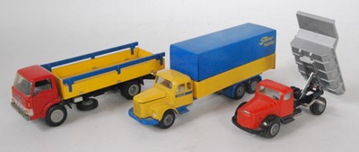 Lot 2547 - Three various loose Tekno commercial vehicle...