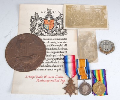 Lot 97 - A WW I Casualty group