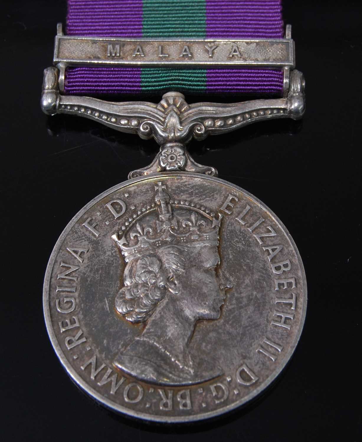 Lot 173 - An E.R. II General Service medal