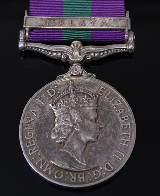 Lot 173 - An E.R. II General Service medal