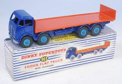 Lot 1939 - A Dinky Toys No. 903 Foden flat truck with...