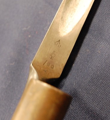 Lot 148 - An 1879 pattern Martini Henry socket bayonet