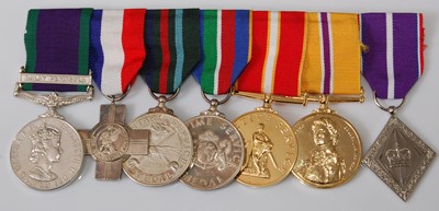 Lot 143 - A group of seven medals to include