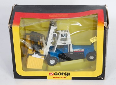 Lot 1615 - A Corgi Toys No. 1113 Hyster 800 container...